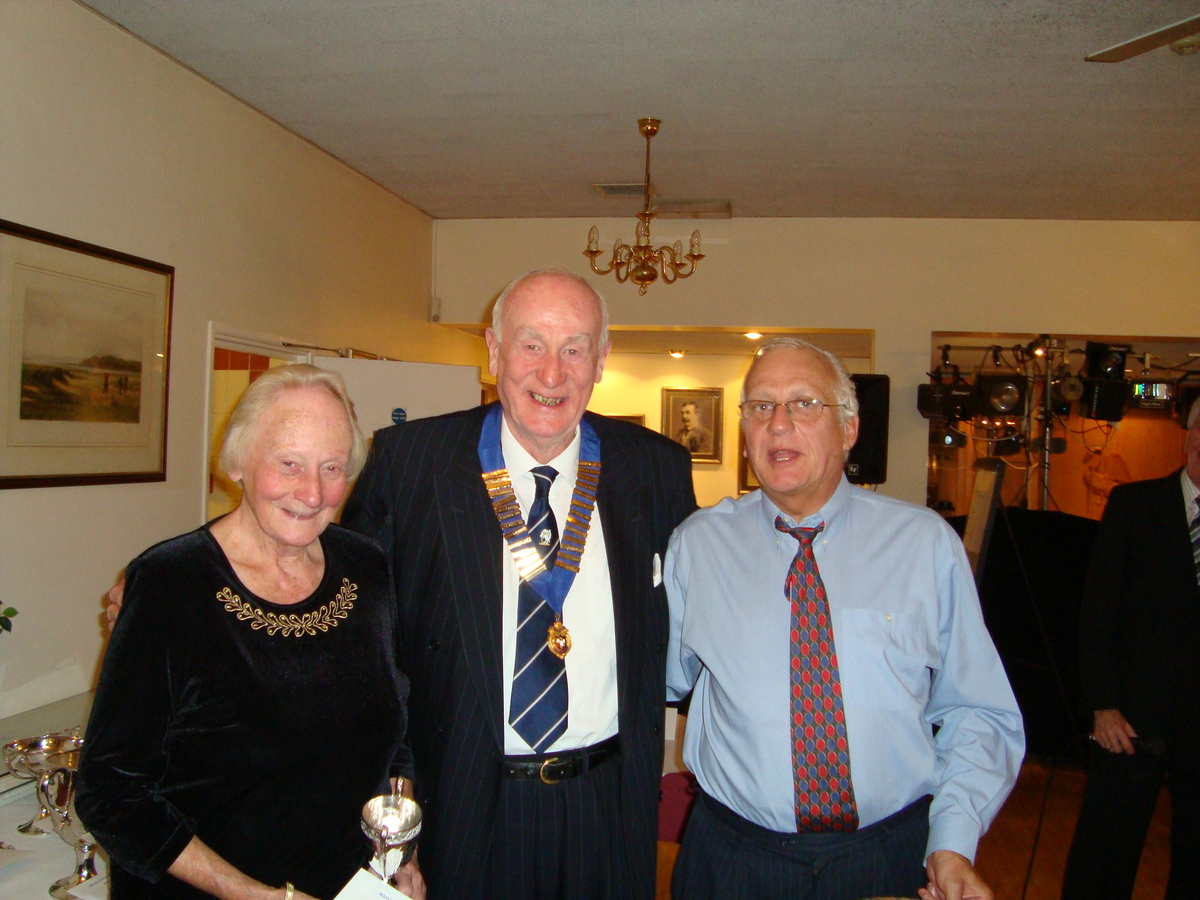 Tim Hyde with Peter and June